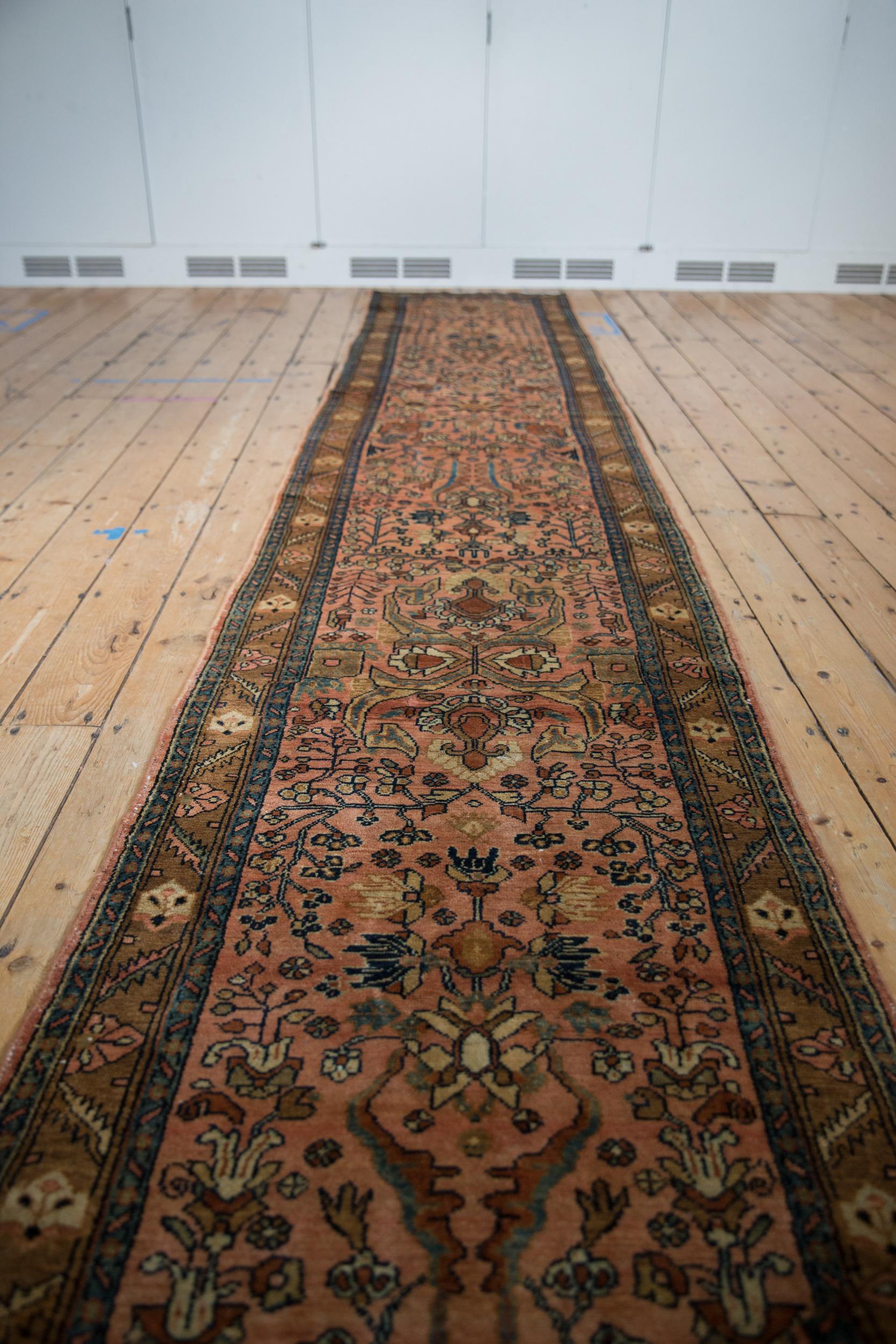 Persian Vintage Lilihan Rug Runner For Sale