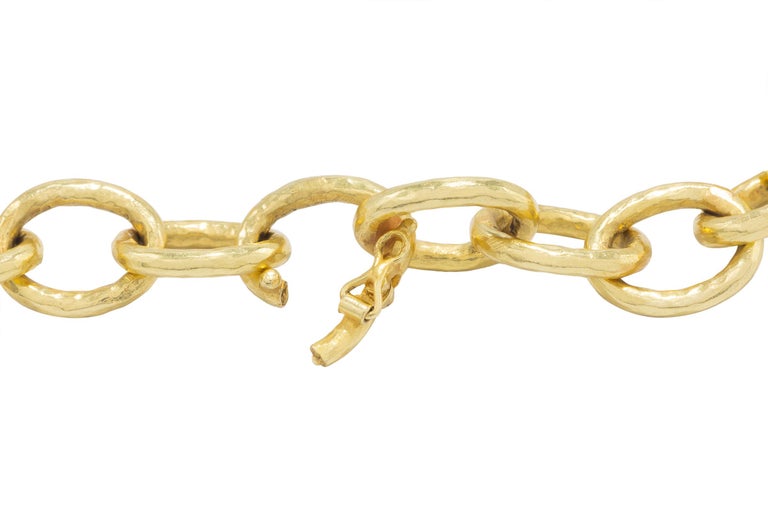 24” 20k Gold Handmade Thick Chain Necklace For Sale at 1stDibs 20k gold chain
