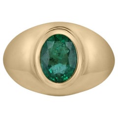 2.6 Carat Oval Statement 14K White Gold A Classic Statement Heirloom