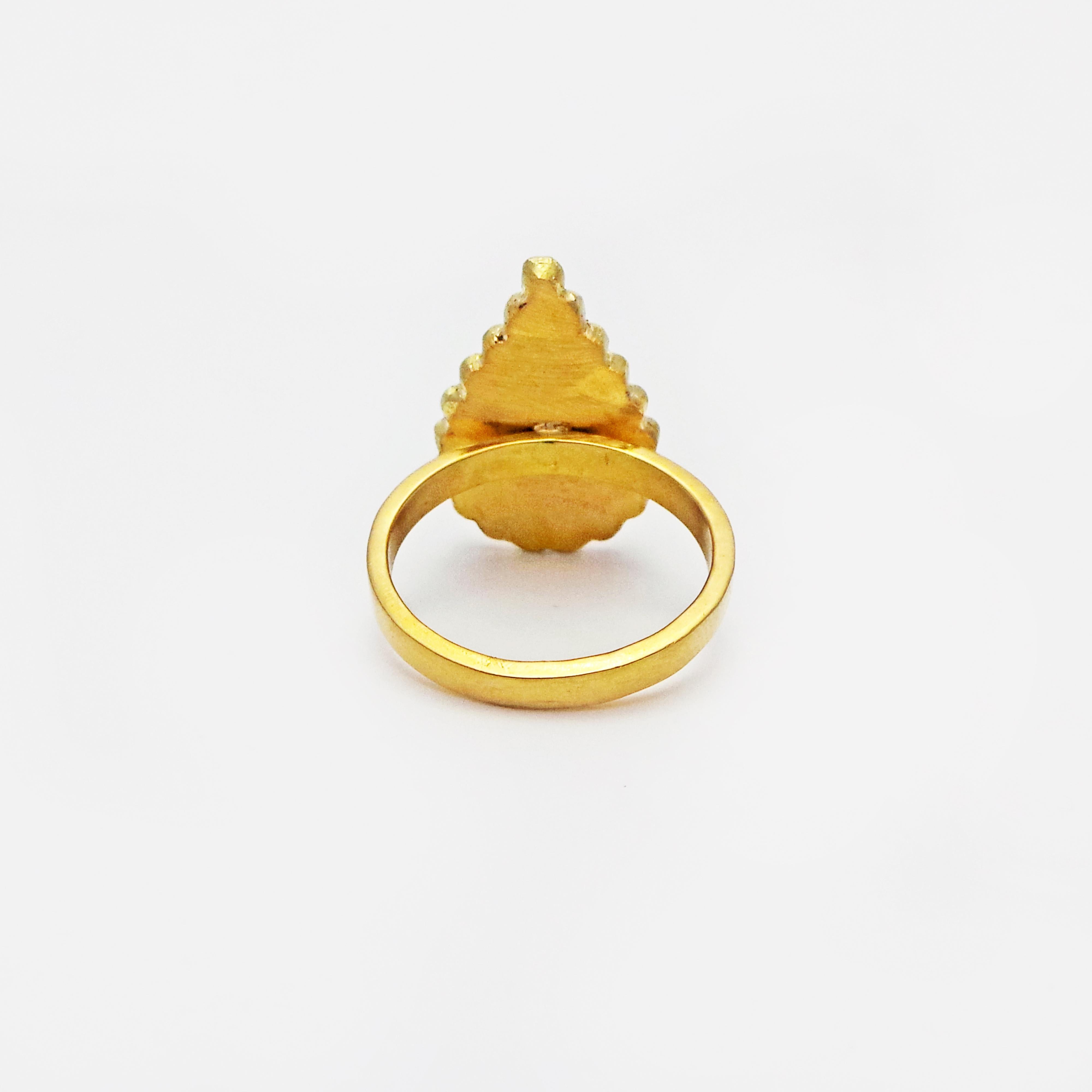 ethiopian gold ring