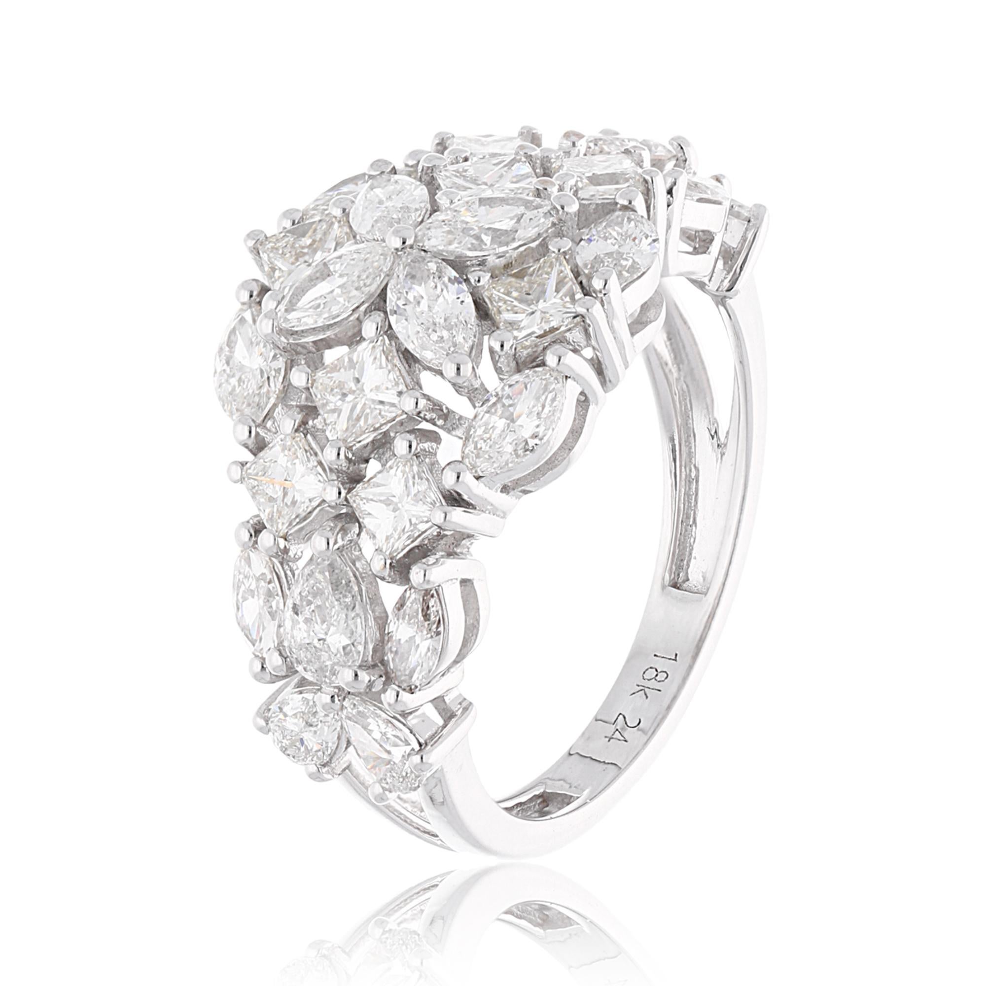 Artikel-Code :- SER-22270
Bruttogewicht :- 5.06 gm
18k Weißgold Gewicht :- 4,54 gm
Gewicht des Diamanten :- 2.62 Karat. ( DURCHSCHNITTLICHE DIAMANT-REINHEIT SI1-SI2 & FARBE H-I )
Ring Größe :- 7 US & Alle Größe verfügbar
✦