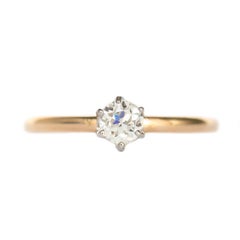 .26 Carat Yellow Gold and Platinum Tiffany & Co. Engagement Ring