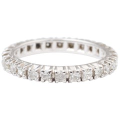 26 Diamonds 18 Carat White Gold Full Band Ring