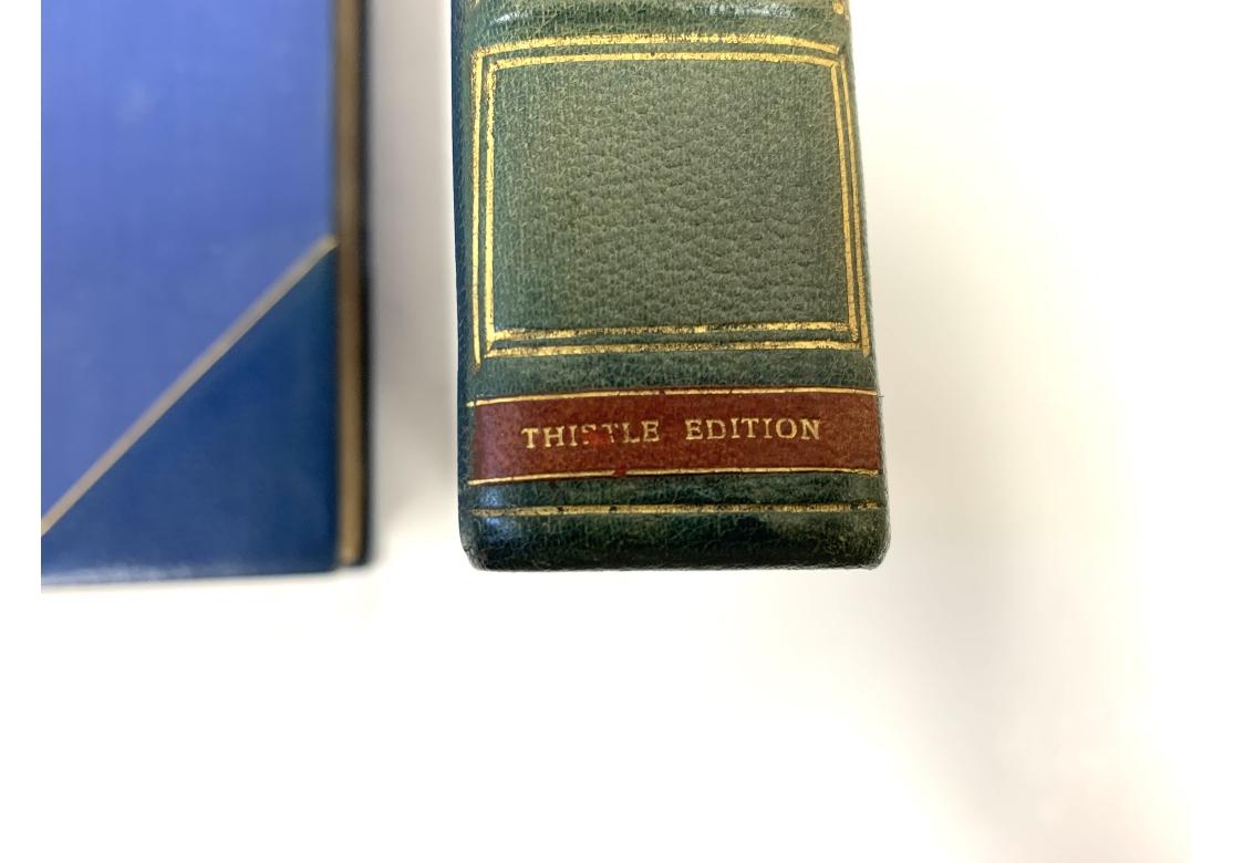 26 Vol. Leatherbound Complete Set-The Novels And Tales Of Robert Louis Stevenson For Sale 8