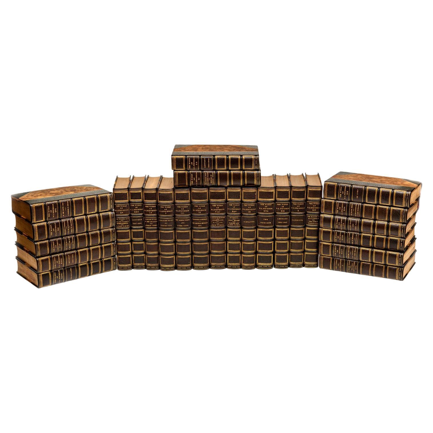 26 Volumes. Robert Louis Stevenson. Complete Works.