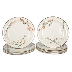 26 Platos de Cena de Crema Inglesa Wedgwood con Plato Grande