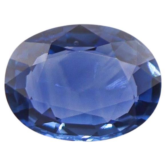 2.60 Carat Blue Sapphire Loose Gemstone Oval 8x6mm