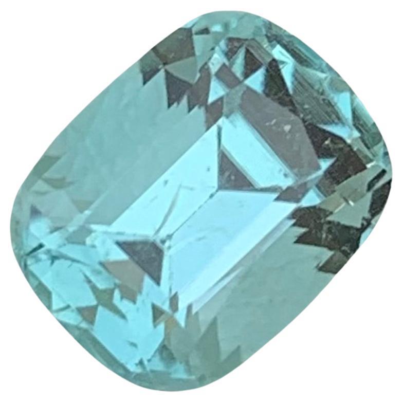 2,60 quilates Exquisita Turmalina de Seafoam Natural Suelta Gema En Forma De Cojín Para Anillo