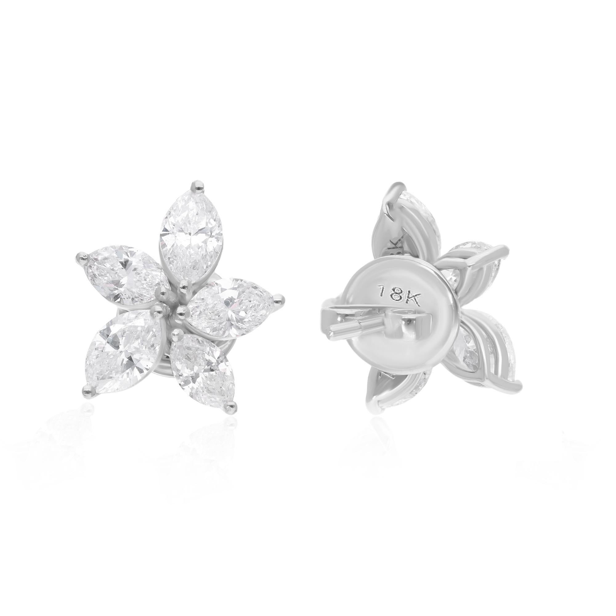 Cast from 18-karat gold, these exquisite earrings are handset with 2.60 carats of sparkling diamonds.

FOLLOW SPECTRUM JEWELS storefront to view the latest collection & exclusive pieces. Spectrum Jewels is proudly rated as a Top Seller on 1stdibs