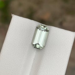 2.60 Carat Natural Loose Green Amethyst Emerald Shape Gemstone