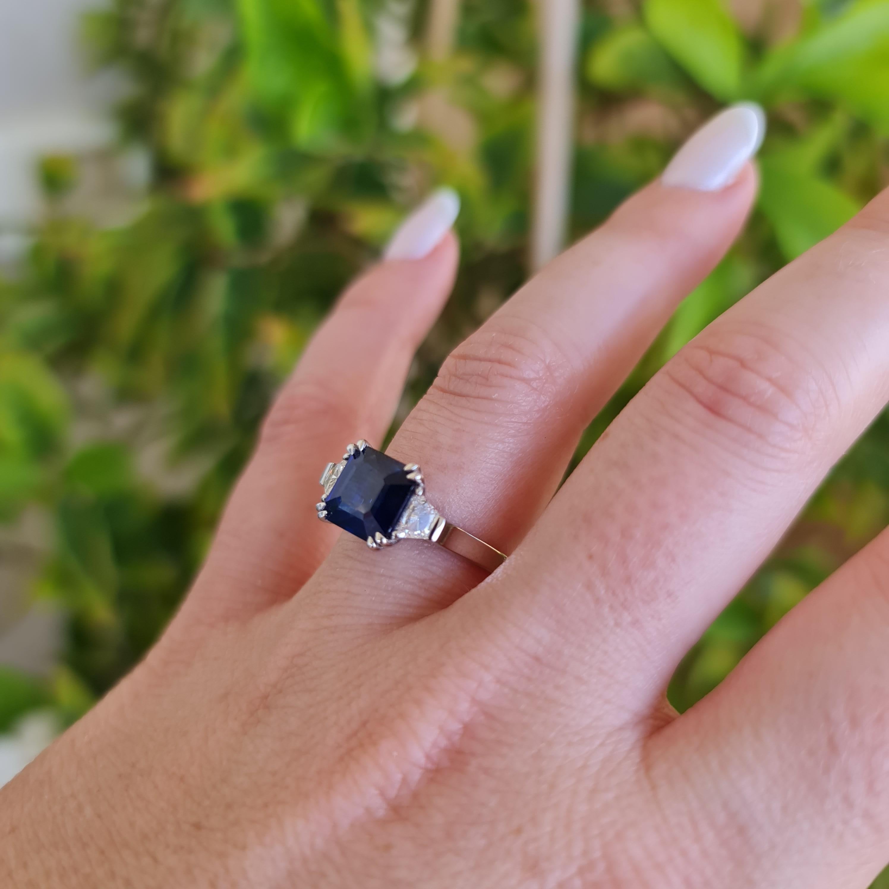 natural sapphire engagement rings