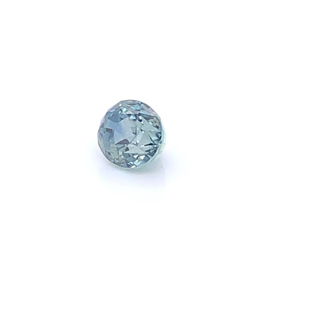 Oval Teal Saphir im Ovalschliff 2,60 Karat im Zustand „Neu“ im Angebot in London, GB