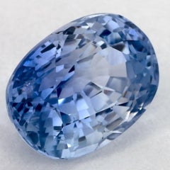 2.60 Ct Blue Sapphire Oval Loose Gemstone