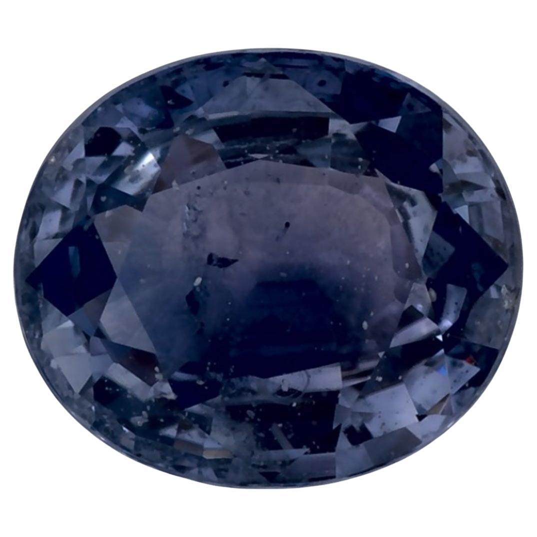 2.60 Ct Blue Sapphire Oval Loose Gemstone