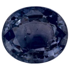 2.60 Ct Blue Sapphire Oval Loose Gemstone