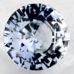 2.60 ct Zafiro Azul Redondo Gema Suelta
