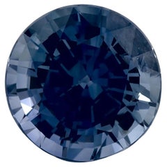 2.60 Ct Blue Sapphire Round Loose Gemstone