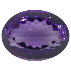 26.08 ct Ovaler Amethyst