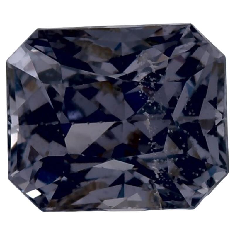 2.61 Ct Blue Sapphire Octagon Cut Loose Gemstone For Sale
