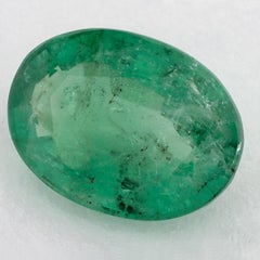 2.61 Ct Emerald Oval Loose Gemstone (pierre précieuse en vrac)