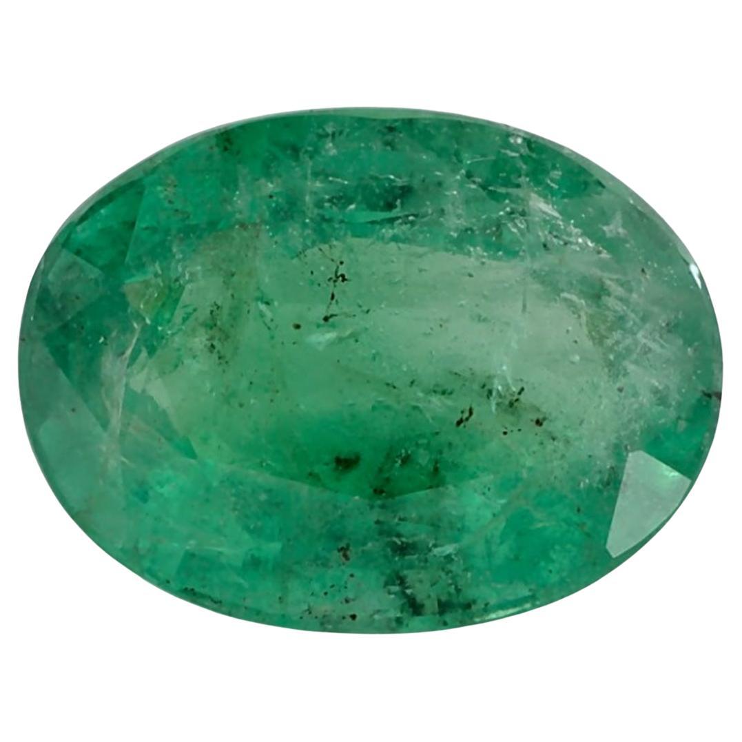 2.61 Ct Emerald Oval Loose Gemstone