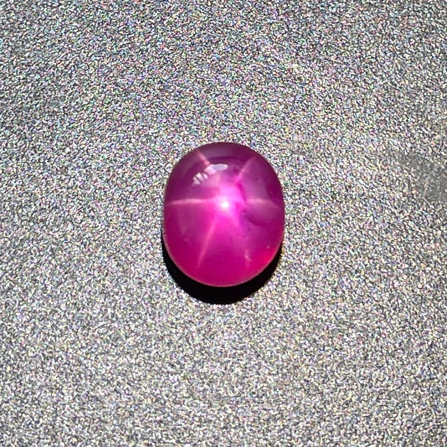 2,61 Ct Certificato GIT Rubino naturale della Birmania gemma rossa colore occhi puliti in vendita 8