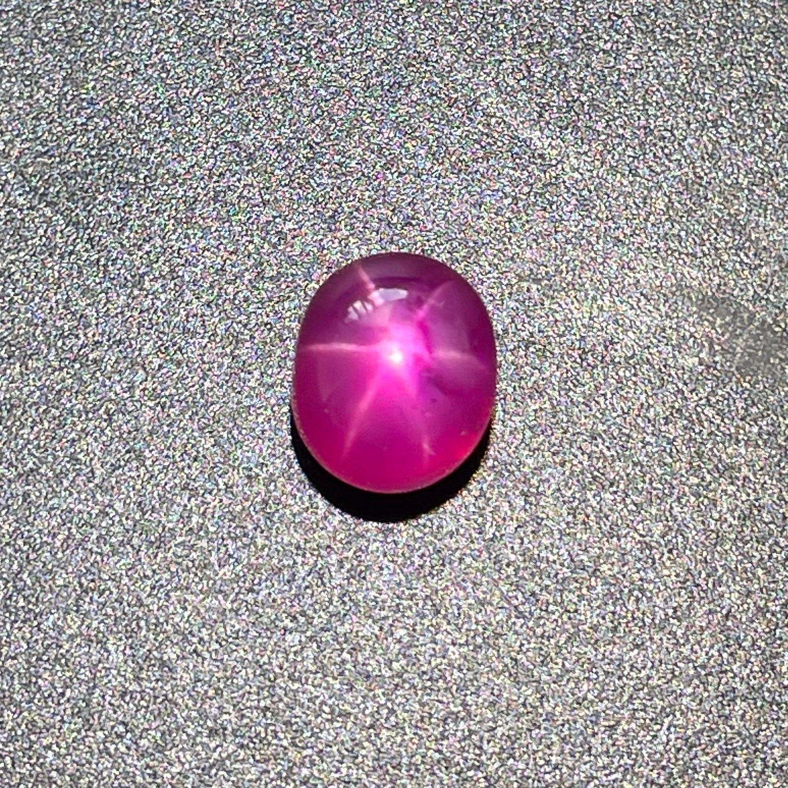 2,61 Ct Certificato GIT Rubino naturale della Birmania gemma rossa colore occhi puliti in vendita 3