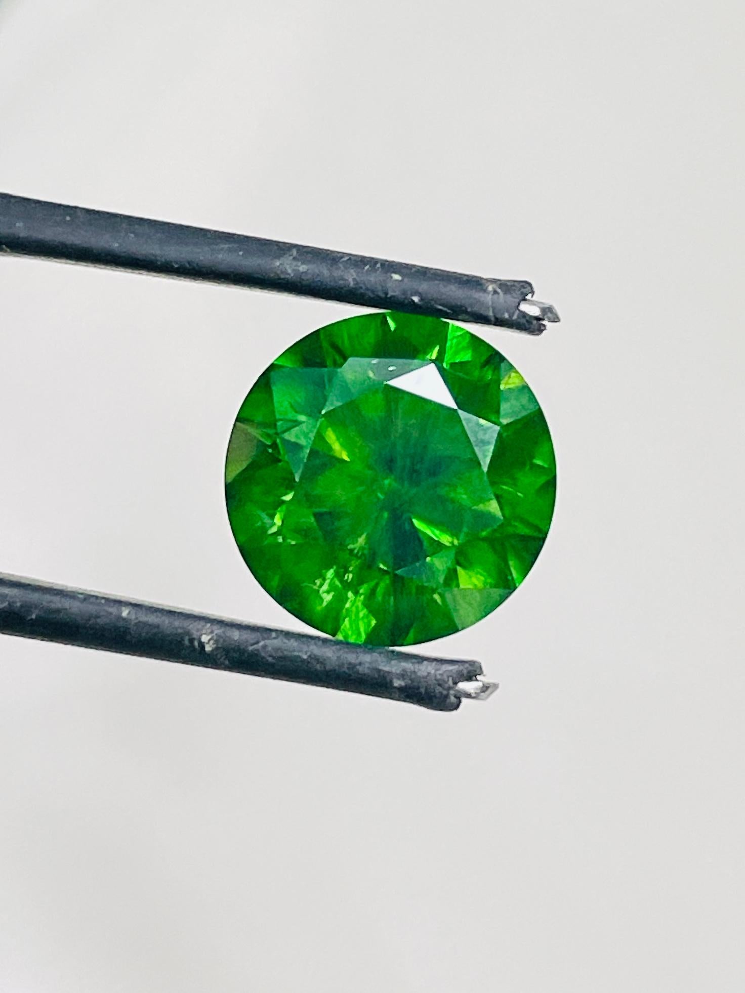 da uomo o donna 2,61 carati di Topazio Imperiale rosa naturale, occhio pulito e limpido in vendita