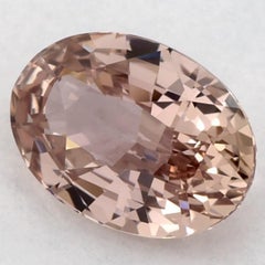 2.61 Ct Pink Sapphire Oval Loose Gemstone