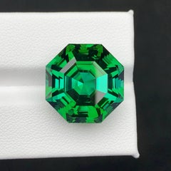 26.10 Carat Natural Loose Greenish Blue Tourmaline Hexagonal Cut Afghan Gemstone