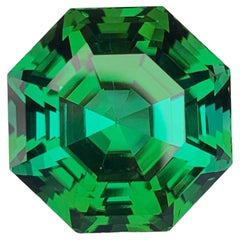 26.10 Carat Natural Loose Greenish Blue Tourmaline Hexagonal Cut Afghan Gemstone