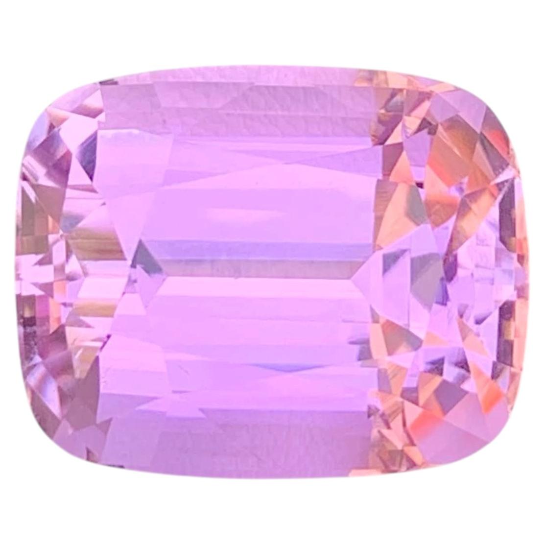 36.15 Carat Natural Loose Baby Pink Kunzite Cushion Cut Afghan Gemstone