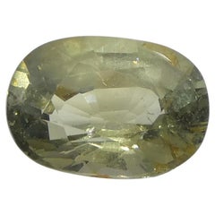 2.61ct Oval Green Sapphire from Tanzania