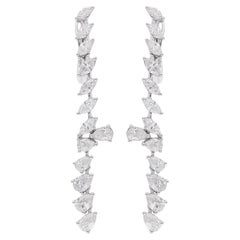 2.62 Carat Pear
Marquise Diamond Earrings 18 Karat White Gold Handmade Jewelry 2.62 Carat Pear
Marquise Diamond Earrings 18 Karat White Gold Handmade Jewelry
