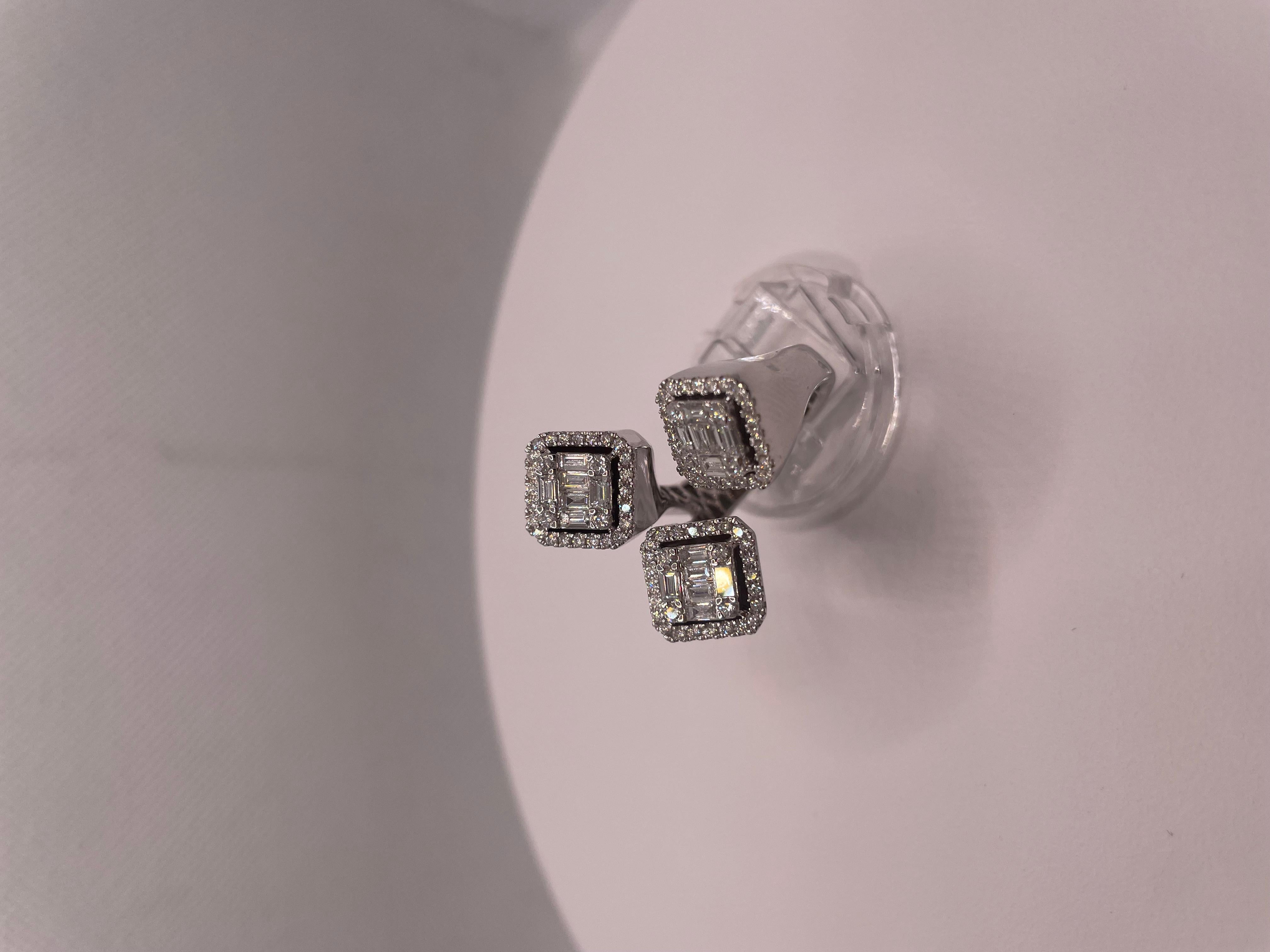 Anello con diamante a triplo ottagono da 2,62 carati In condizioni Nuovo in vendita a Hong Kong, HK