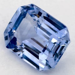 2.62 Ct Blue Sapphire Octagon Loose Gemstone