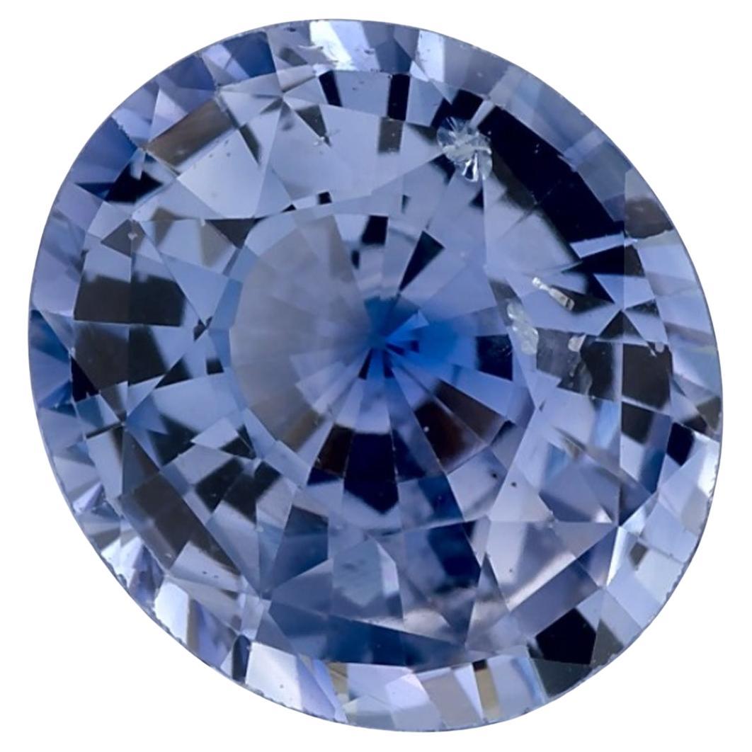2.62 carati di zaffiro blu ovale sfuso