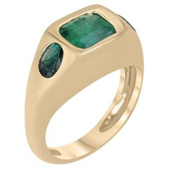 2.63 Carat Emerald Diamond Ring 18K White Gold A Classic Statement