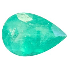 Smeraldo colombiano a forma di pera da 2,63 carati - Gemma naturale sfusa