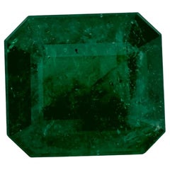 2.63 qt Esmeralda talla octágono Gema suelta