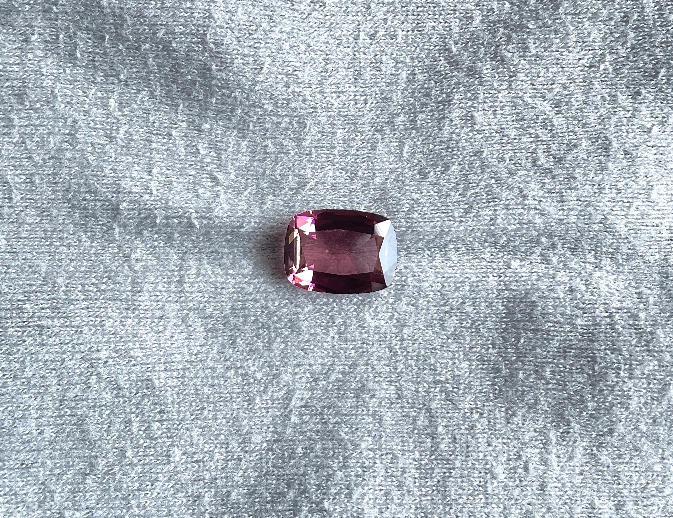 2.64 Carat Top Quality Pink Tourmaline Cushion Cut Stone For Jewelry Natural Gem

Gemstone - Tourmaline
Weight - 2.64 Carats
Shape - Cushion
Size -  10.7x8x5 MM
Pieces - 1