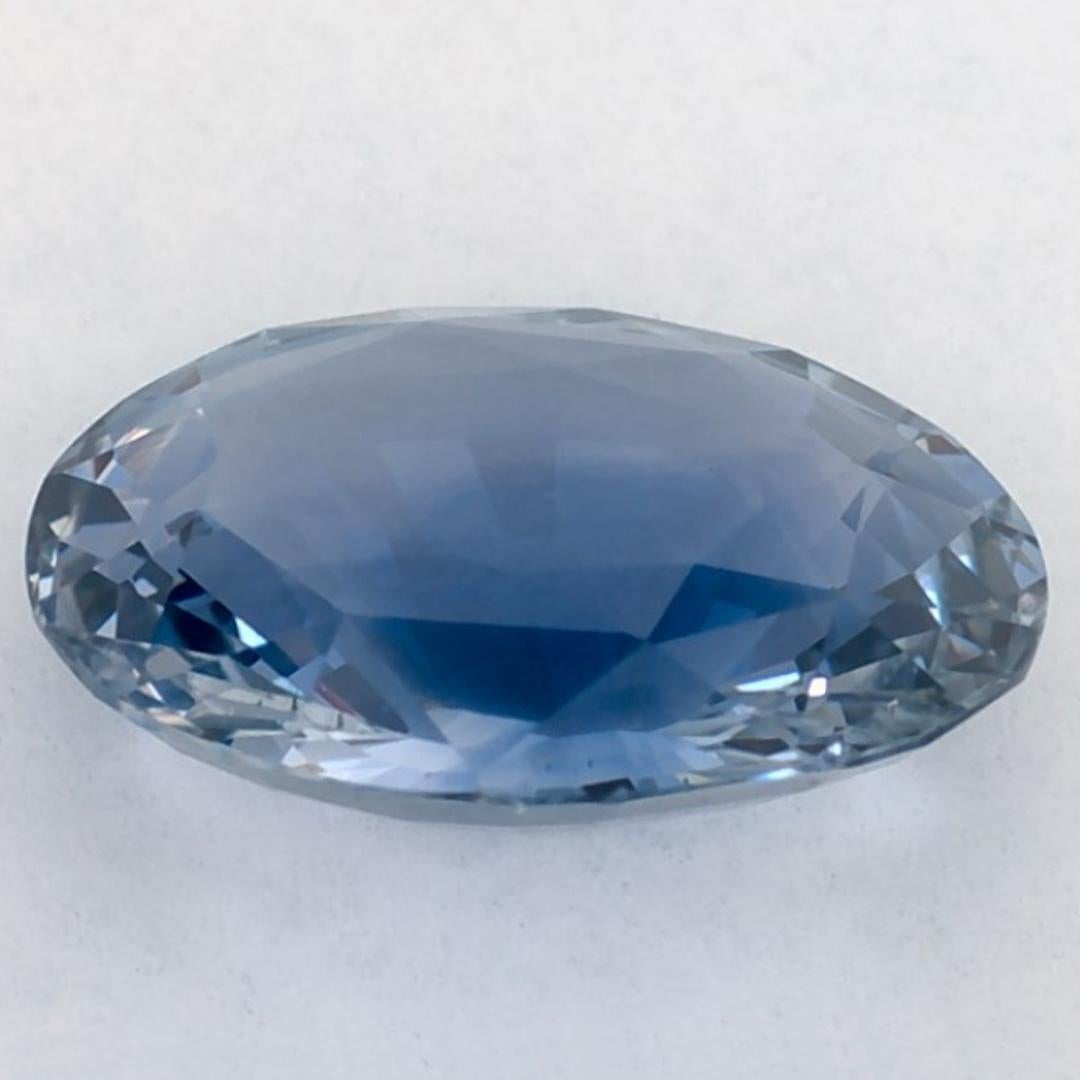 2.64 carati di zaffiro blu ovale sfuso In condizioni Nuovo in vendita a Fort Lee, NJ