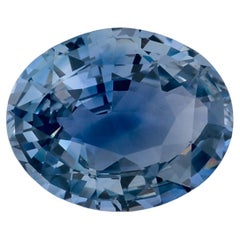 2.64 Ct Blue Sapphire Oval Loose Gemstone (pierre précieuse en vrac)