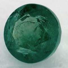 2.64 Ct Emerald Round Loose Gemstone