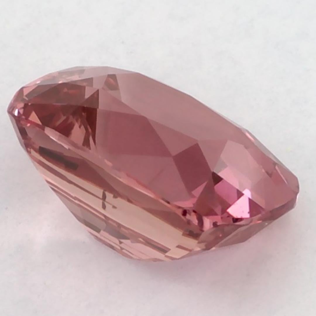 2.64 carati di zaffiro rosa a cuscino, gemma sciolta in vendita 1