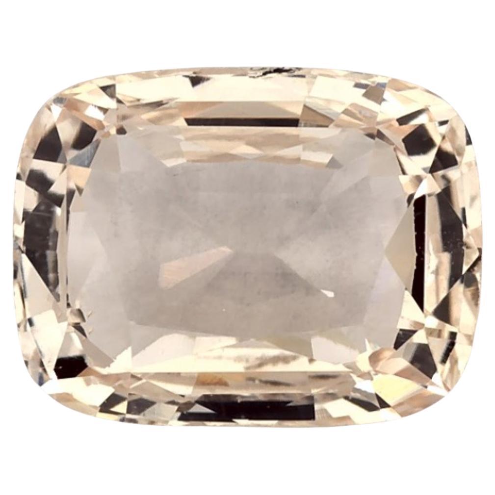 2.64 Ct Pink Sapphire Cushion Loose Gemstone