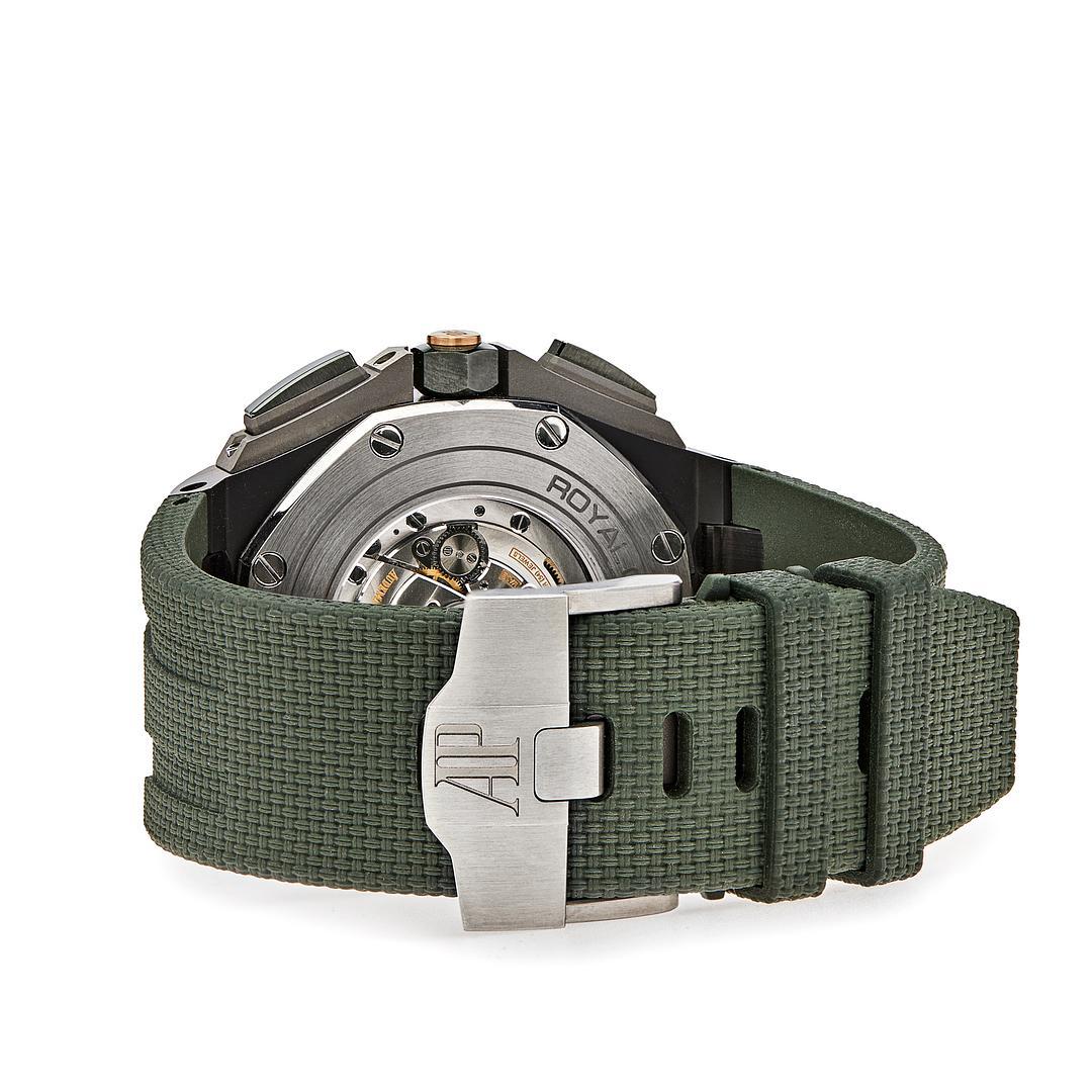 26405CE.OO.A056CA.01 Audemars Piguet Royal Oak Offshore Ceramic Green Dial 2021 2