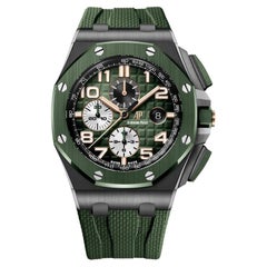 26405CE.OO.A056CA.01 Audemars Piguet Royal Oak Offshore Ceramic Green Dial 2021