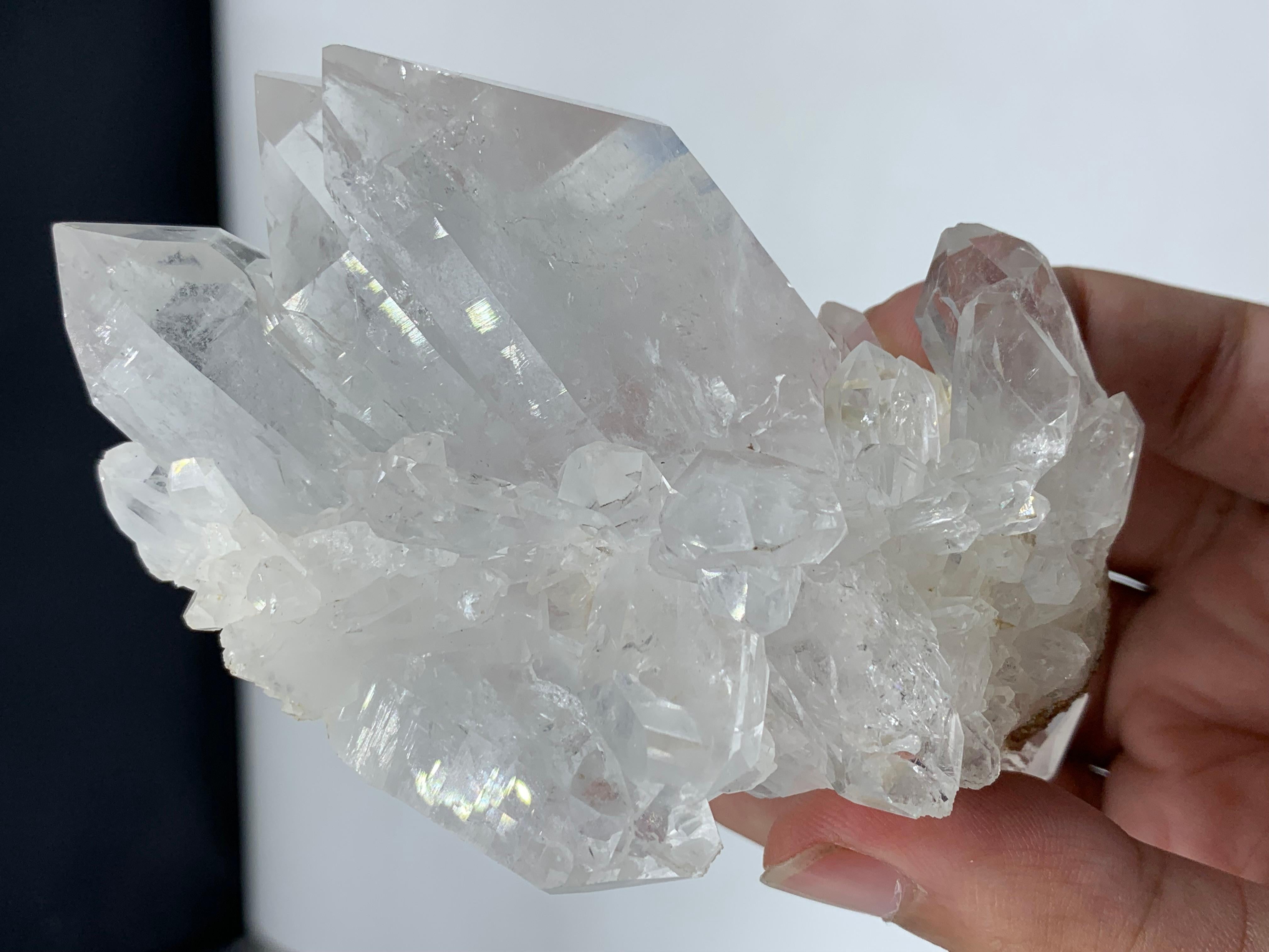 264.55 Gram Beautiful Quartz Crystal Cluster From Skardu District, Pakistan For Sale 3