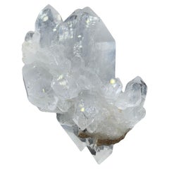 Antique 264.55 Gram Beautiful Quartz Crystal Cluster From Skardu District, Pakistan 